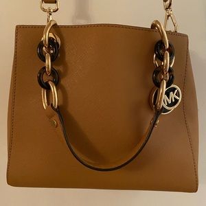 Michael Kors Small Chunky Handle Bag, Saffiano Leather